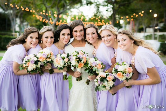 Allie and Brad bridesmaids