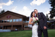 Couple infront of Clubhouse