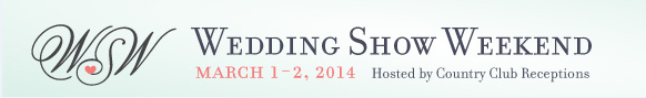 Wedding Show Weekend banner